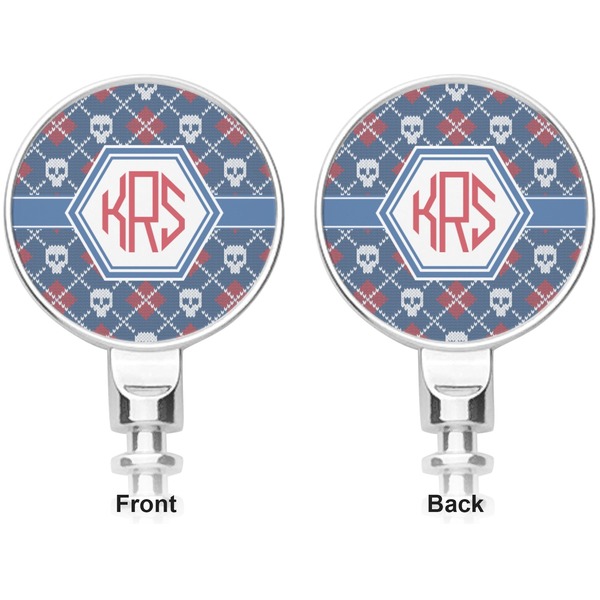 Knitted Argyle & Skulls Corkscrew - Apvl