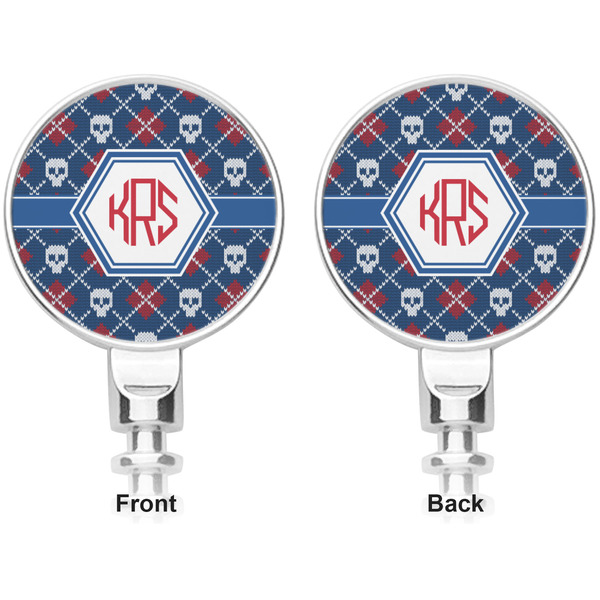 Knitted Argyle & Skulls Corkscrew - Apvl
