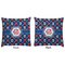 Knitted Argyle & Skulls Decorative Pillow Case - Approval