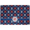 Knitted Argyle & Skulls Dog Food Mat w/ Monogram