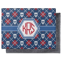 Knitted Argyle & Skulls Microfiber Screen Cleaner (Personalized)