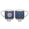 Knitted Argyle & Skulls Espresso Cup - 6oz (Double Shot) (APPROVAL)