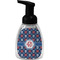 Knitted Argyle & Skulls Foam Soap Bottle - Black (Personalized)