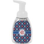 Knitted Argyle & Skulls Foam Soap Bottle (Personalized)
