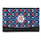 Knitted Argyle & Skulls Genuine Leather Womens Wallet - Front/Main