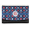 Knitted Argyle & Skulls Genuine Leather Women's Wallet - Small (Personalized)