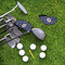 Knitted Argyle & Skulls Golf Club Covers - LIFESTYLE