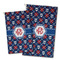 Knitted Argyle & Skulls Golf Towel - PARENT (small and large)