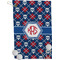 Knitted Argyle & Skulls Golf Towel (Personalized)