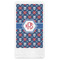 Knitted Argyle & Skulls Guest Paper Towels - Full Color (Personalized)