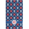 Knitted Argyle & Skulls Hand Towel (Personalized)