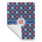 Knitted Argyle & Skulls House Flags - Single Sided - FRONT FOLDED