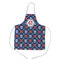 Knitted Argyle & Skulls Kid's Apron - Medium (Personalized)