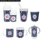 Knitted Argyle & Skulls Kid's Drinkware - Customized & Personalized