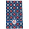 Knitted Argyle & Skulls Kitchen Towel - Poly Cotton - Full Front