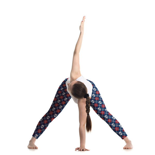 Knitted Argyle & Skulls Ladies Leggings - LIFESTYLE