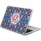 Knitted Argyle & Skulls Laptop Skin - Custom Sized (Personalized)
