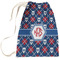 Knitted Argyle & Skulls Laundry Bag - Large (Personalized)
