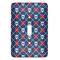 Knitted Argyle & Skulls Light Switch Cover (Single Toggle)