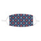 Knitted Argyle & Skulls Kid's Cloth Face Mask