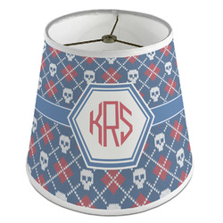Knitted Argyle & Skulls Empire Lamp Shade (Personalized)