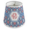 Knitted Argyle & Skulls Poly Film Empire Lampshade - Angle View