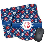 Knitted Argyle & Skulls Mouse Pad (Personalized)