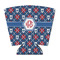 Knitted Argyle & Skulls Party Cup Sleeve - with Bottom (Personalized)