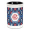 Knitted Argyle & Skulls Ceramic Pencil Holders - Black