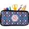 Knitted Argyle & Skulls Pencil / School Supplies Bags - Small