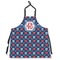 Knitted Argyle & Skulls Apron Without Pockets w/ Monogram
