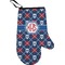 Knitted Argyle & Skulls Right Oven Mitt (Personalized)
