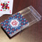 Knitted Argyle & Skulls Playing Cards - In Package