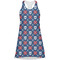 Knitted Argyle & Skulls Racerback Dress - X Large