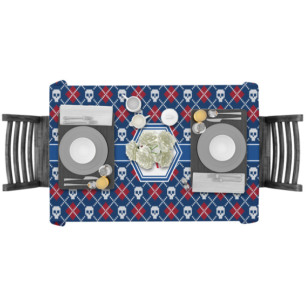 Knitted Argyle & Skulls Rectangular Tablecloths - LIFESTYLE