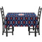 Knitted Argyle & Skulls Tablecloth (Personalized)