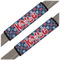 Knitted Argyle & Skulls Seat Belt Covers (Set of 2) (Personalized)