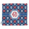 Knitted Argyle & Skulls Security Blanket (Personalized)