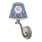Knitted Argyle & Skulls Small Chandelier Lamp - LIFESTYLE (on wall lamp)