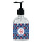 Knitted Argyle & Skulls Glass Soap & Lotion Bottle - Single Bottle (Personalized)