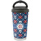 Knitted Argyle & Skulls Stainless Steel Travel Cup