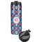Knitted Argyle & Skulls Stainless Steel Skinny Tumbler (Personalized)