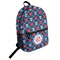 Knitted Argyle & Skulls Student Backpack (Personalized)