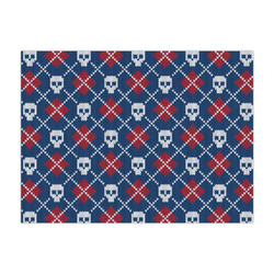 Knitted Argyle & Skulls Tissue Paper Sheets - Large - Heavyweight