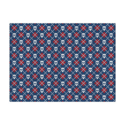 Knitted Argyle & Skulls Large Tissue Papers Sheets - Lightweight