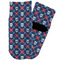 Knitted Argyle & Skulls Toddler Ankle Socks