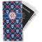 Knitted Argyle & Skulls Travel Document Holder