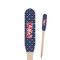 Knitted Argyle & Skulls Paddle Wooden Food Picks - Single Sided (Personalized)