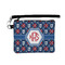 Knitted Argyle & Skulls Wristlet ID Case w/ Monogram