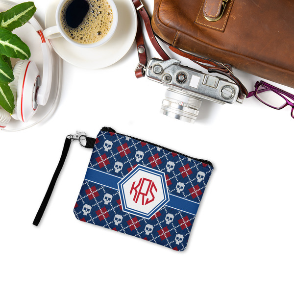 Knitted Argyle & Skulls Wristlet ID Cases - LIFESTYLE